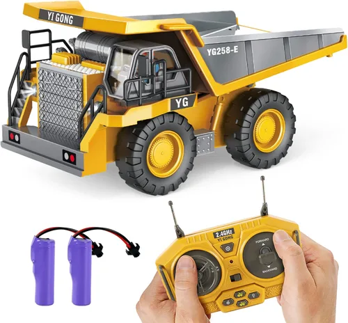 Miniatura 10 de DDAI Excavadora de juguete con control remoto para niños de 8 a 12 años, las mejores ideas de regalo para niños de 3, 4, 5, 6, 7, 8, 9, 10 años