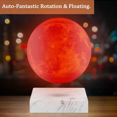 Miniatura 6 de Lámpara de luna con impresión 3D, lámparas de luz de luna levitante magnética para el hogar, decoración de oficina, regalo creativo, tiene 16