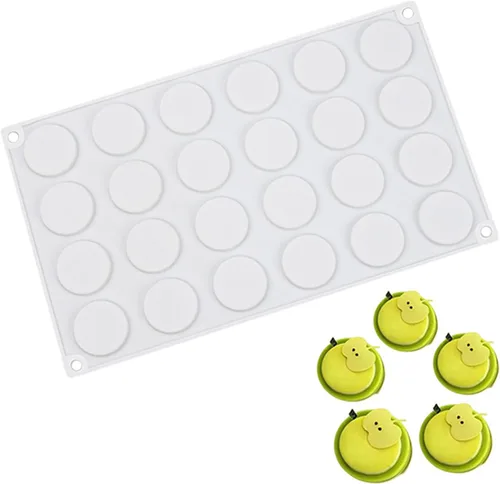 Miniatura 23 de OCPO KITCHEN Moldes de silicona para hornear pasteles de mousse, molde de postre francés para pastelería, chocolate, cupcake, molde de helado, molde