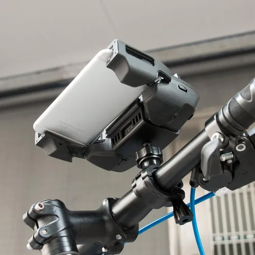 Miniatura 9 de Drone Control remoto rótula 360° giratorio soporte de barra de bicicleta Soporte de montaje para DJI Mavic Air y DJI Spark Transmisor controlador