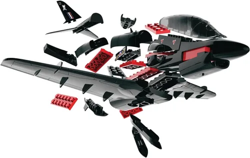 Miniatura 4 de Airfix Quickbuild BAe Hawk - Kit de modelo de avión, construcción rápida