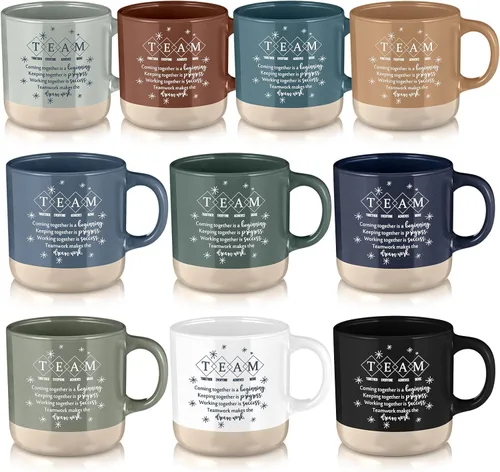 Miniatura 14 de Didaey 10 tazas de agradecimiento a granel CNA Week Gifts Bulk 13 oz Tazas de café de cerámica inspiradoras May You Be Proud Regalo