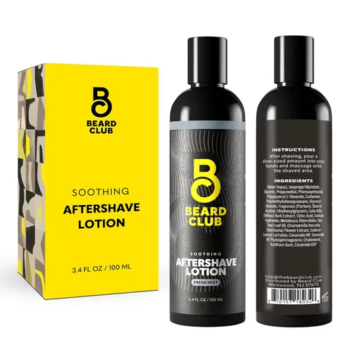 Miniatura 10 de Beard Club - Gel de afeitado prémium para hombres – Crema de afeitar hidratante para hombres para pieles sensibles – Aroma de cedro precisa y Gel