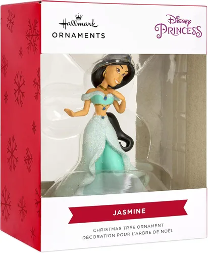 Miniatura 3 de Hallmark Adorno navideño de la Princesa Jasmine de Aladdin de Disney