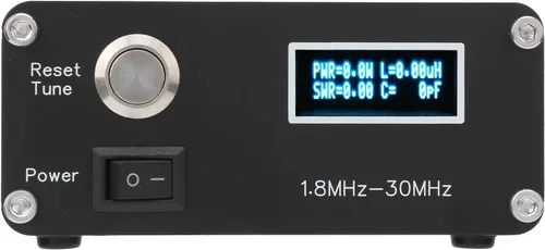 Miniatura 3 de Tipo automático del probador C de la aleación de aluminio del sintonizador 1.8-30Mhz HY100 HAM 10-15VDC