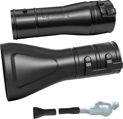 Miniatura 8 de Adaptador de boquilla de soplador 191L13-5 191B21-6 / Boquilla de extremo plano 197889-6 compatible con Makita X2 36V XBU02Z - XBU03 18V soplador