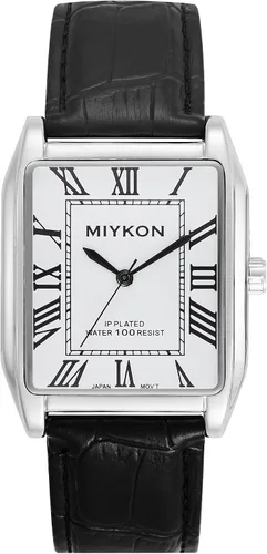 Miniatura 15 de Miykon Vintage Watches for Men – Classic Tank Square Analog Watch with Genuine Leather Wrist Strap, Mens Dress Watches – Japanese Quartz, Waterproof
