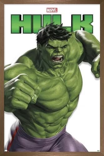 Miniatura 13 de Marvel Comics Hulk Feature Series - Póster de pared, 34 pulgadas de largo x 22.4 pulgadas de ancho, versión premium sin marco