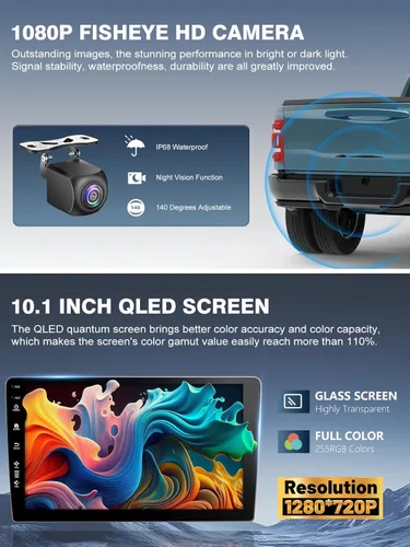 Miniatura 4 de Estéreo de coche 5G (WiFi6) para Ford F150 F-150 2009-2012 Android 13 con CarPlay Android Auto, 9 pulgadas IPS pantalla táctil reproductor de radio