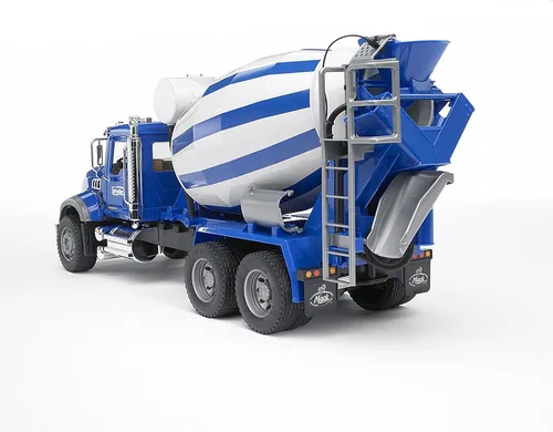 Miniatura 2 de Camión Mack mezclador de cemento y granito marca Bruder