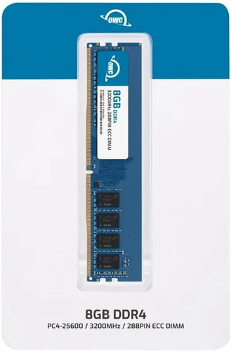 Miniatura 2 de OWC 8GB DDR4 3200MHz PC4-25600 CL22 1RX8 ECC Unbuffered UDIMM 1.2V 288-pin Workstation Server Memoria RAM