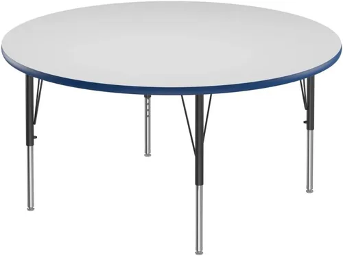 Miniatura 34 de Correll - Mesa rectangular de 24 x 36 pulgadas, mesa de actividades superior de borrado en seco, altura ajustable (19 a 29), laminado de alta