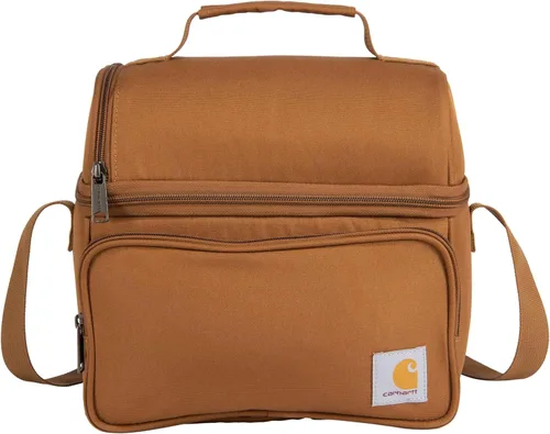 Miniatura 7 de Carhartt - Enfriador de camping, lonchera para sitio de trabajo, bolsa de almuerzo de carcasa blanda para sitios de construcción, trabajo y uso Negro