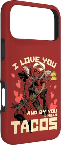Miniatura 52 de Marvel Deadpool I Love You and by You I Mean Tacos - Carcasa para iPhone 17