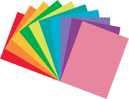 Miniatura 3 de Tru-Ray Papel de construcción, 10 colores vibrantes, 9 x 12 pulgadas, 50 hojas Surtido de colores brillantes