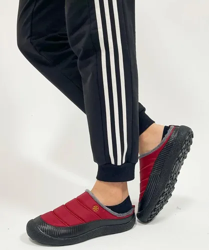 Miniatura 7 de Eagsouni - Pantuflas de casa para hombre con forro de piel para invierno