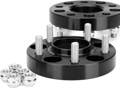 Miniatura 6 de KSP - Espaciadores de rueda de 1 pulgada 5x114.3 para Nissan 350Z 370Z Maxima, 5X4.5 forjado espaciador compatible con Infinit G35 G37 FX35 Q60