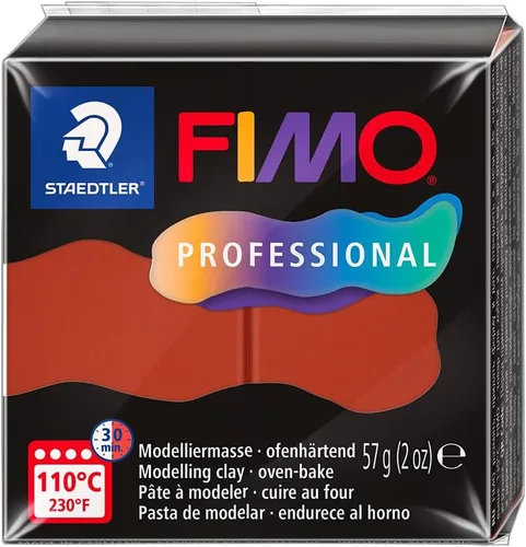 Miniatura 24 de STAEDTLER 8040-6 ST, Arcilla para modelar Fimo Prof 2.01 oz Púrpura, Estándar