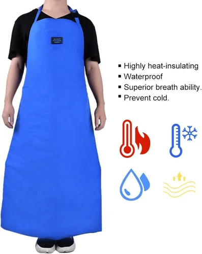 Miniatura 3 de Delantal de seguridad a baja temperatura Delantal impermeable y transpirable con delantal criogénico de temperatura ultra baja protección