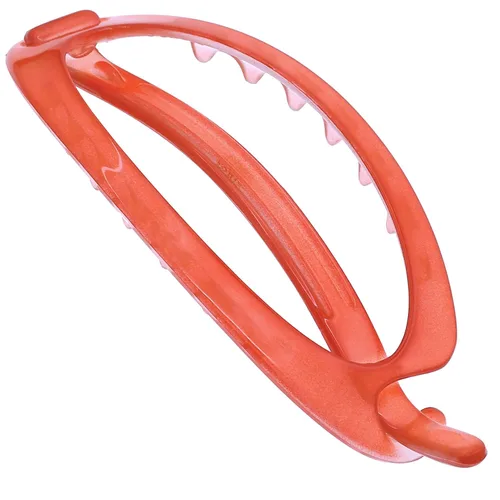 Miniatura 8 de Camila Paris CP2320 - Pinza de pasador de pelo francés, soporte flexible para cola de caballo sin piezas metálicas, pinzas de agarre fuerte