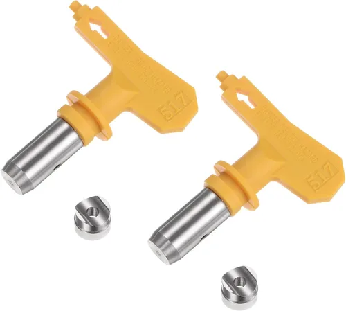 Miniatura 55 de uxcell 2 puntas de pulverización reversibles para pulverizador sin aire, 109 puntas de boquilla de pulverización de pintura, piezas de máquina