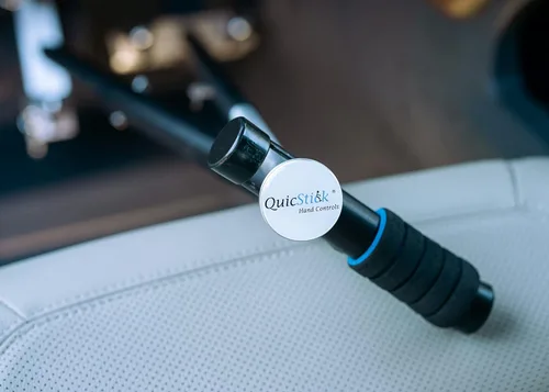 Miniatura 7 de QuicStick Hand Controls Asistencia de conducción controlada por el pulgar Controles manuales portátiles para vehículos, automóviles, conducción