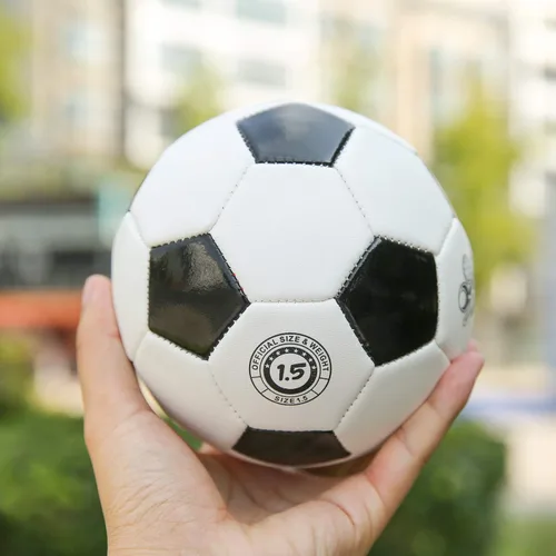 Miniatura 3 de Pelota de fútbol de entrenamiento de 6 pulgadas, tamaño pequeño, pelota de juguete deportiva suave para niños pequeños, regalo para niños