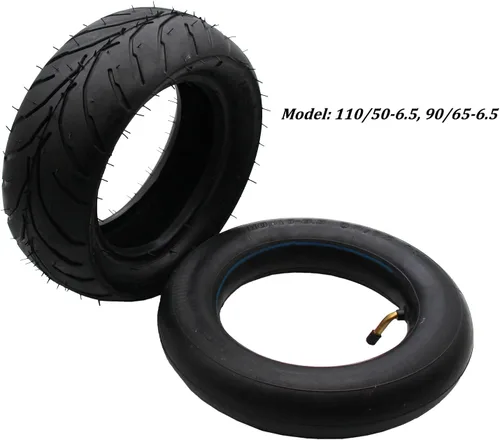 Miniatura 8 de Tubo interior de neumáticos 110-50-6.5 con válvula en ángulo para 38cc 47cc 49CC MTA1 MTA2 Cag Mx3 GP-RSR Mini Pocket Dirt Pit Bike Scooters