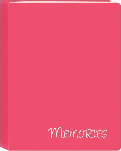 Pioneer Photo Albums I-46M/PK - Mini álbum de fotos con 36 bolsillos, color rosa, 4 x 6 pulgadas