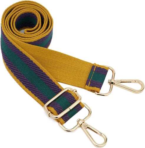 Miniatura 439 de ZOOEASS - Correa de repuesto para cartera, para colgar en el hombro o para cruzar, ancha y ajustable, de lona