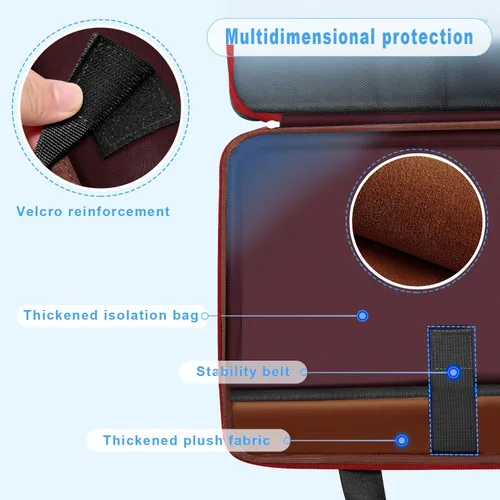 Miniatura 4 de ZINZ Funda delgada expandible para laptop 13, 13.3 y 14, compatible con MacBook Air/Pro 13-14 M1 M2 M3 M4 M5 2021-2023 Pro, 13.5 Surface Laptop 4/3