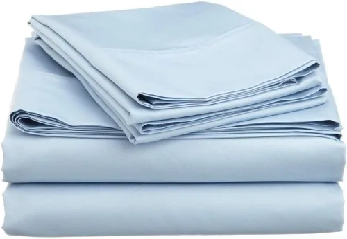 Miniatura 16 de Juego de sábanas para sofá cama, 100% algodón egipcio, las mejores sábanas sólidas para cama, altamente duraderas y transpirables, tejido satén