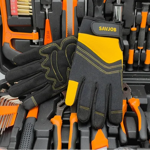 Miniatura 7 de Guantes de trabajo de seguridad para hombres y mujeres, guantes de trabajo utilitarios, guantes de mecánico, guantes de trabajo de patio, ajuste
