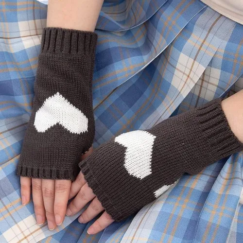 Miniatura 4 de RICHTRUE Y2K - Manoplas para mujer, accesorios de hadas, grunge, guantes de invierno estéticos para mujer