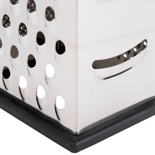 Miniatura 6 de TableCraft SG205BH, Rallador de caja para dinero en efectivo y transporte de la casa, tamaño grande de 9 pulgadas, diseño cónico de 4 caras, base