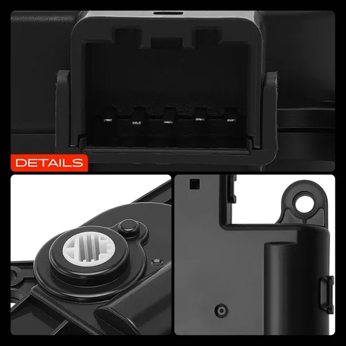 Miniatura 9 de A-Premium Actuador de puerta de mezcla de calentador HVAC compatible con Hyundai Elantra 2007-2010, Accent 2007-2008 y Kia Soul 2010-2013