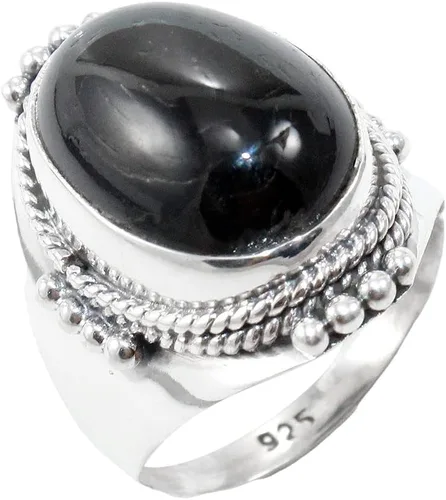 Anillo de plata de ley 925 para anillo de piedras preciosas naturales unisex, anillo de plata esterlina, anillo de moda con múltiples piedras