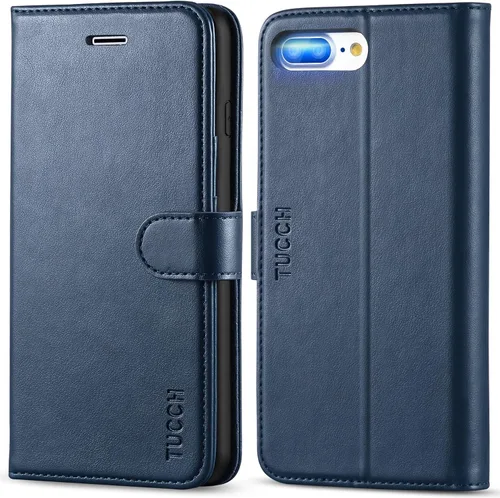 Miniatura 11 de TUCCH - Funda tipo cartera para iPhone 8 Plus