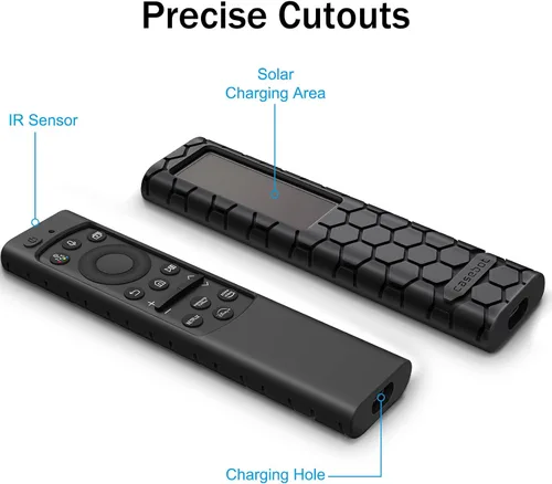 Miniatura 6 de Fintie Funda para Samsung Smart Solar Cell Control remoto TM2240A TM2280E TM2180A BN59-01388A BN59-01385 BN59-01386 BN59-01391, funda de silicona
