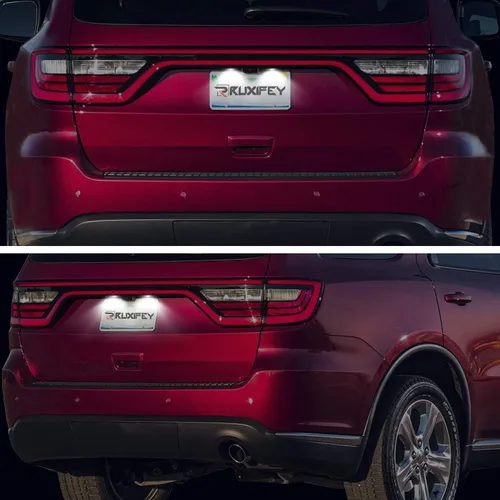 Miniatura 6 de Juego de 2 lámparas LED para matrícula compatibles con Dodge Durango 2014-2020, camioneta Pickup, luz blanca de 6000K