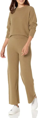 Miniatura 3 de The Drop Leo - Pantalones de suéter súper suaves sin cierre para mujer
