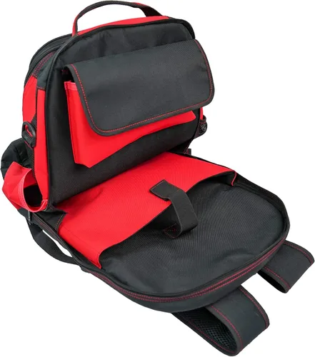 Miniatura 8 de MELOTOUGH Mochila para herramientas de soldadura Extreme Gear Pack con soporte para casco de gran capacidad, bolsa de almacenamiento para equipaje