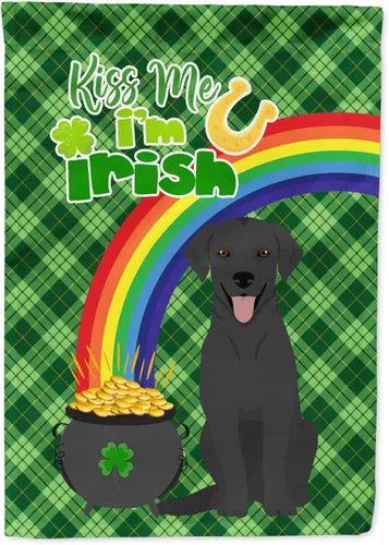 Miniatura 156 de Caroline's Treasures WDK4731GF - Bandera decorativa para jardín del día de San Patricio, color negro y tostado, Airedale Terrier, para jardín