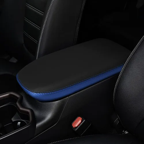 Miniatura 14 de INTGET Funda para reposabrazos de consola central para Toyota RAV4 2025, accesorios 2024 2023 2022 2021 2020 2019 de cuero para consola media, Negro