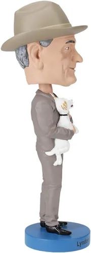 Miniatura 4 de Royal Bobbles Lyndon B. Johnson - Estatua coleccionable de Bobblehead