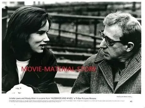 Woody Allen Juliette Lewis Husbands And Wives Original 8x10" Photo #K5744