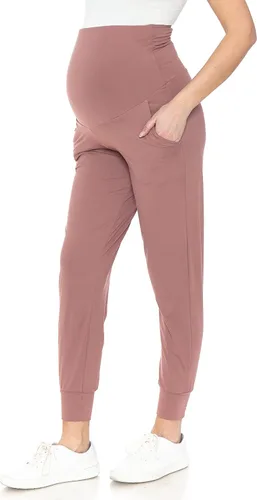 Miniatura 56 de Leggings Depot Pantalones de maternidad para mujer, sobre el vientre, pantalones deportivos casuales para descansar
