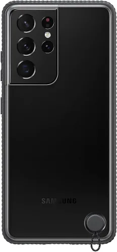 Miniatura 11 de Samsung Funda para Galaxy S21, funda protectora transparente - Negro (versión de EE. UU.)