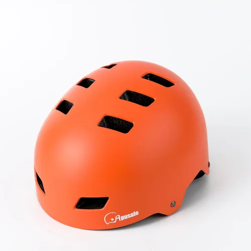 Miniatura 3 de Casco para bicicleta y patineta, ajustable y multideporte para patines y scooter, 3 tallas para adultos, jóvenes, niños y bebés Naranja