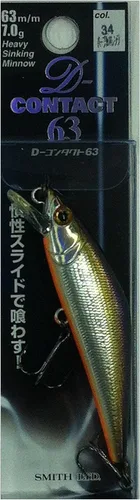Miniatura 12 de Smith LTD Minnow D-Contact 85, 3.3 pulgadas (3.346 in), 0.5 oz (14.5 g), Lime Chart Yamame #42 Señuelo Gráfico de lima Yamame #42